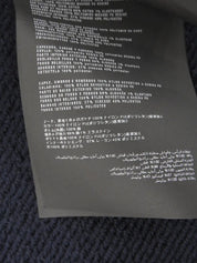 棉质尼龙拼接标志拉链夹克 藏青色