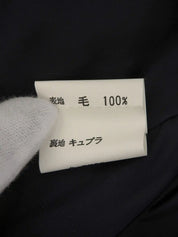 ロゴエンブレム刺繍ジャケット　ネイビー