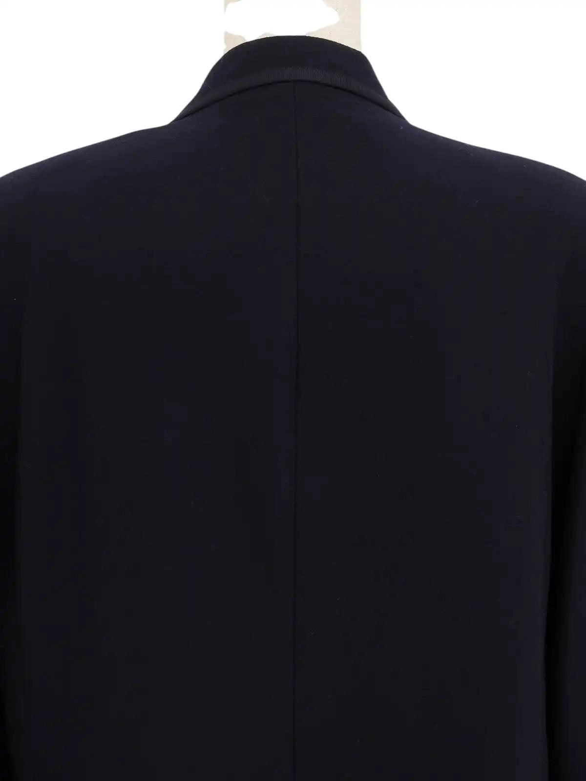 Navy Logo Emblem Embroidered Jacket