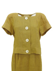 Linen set up mustard