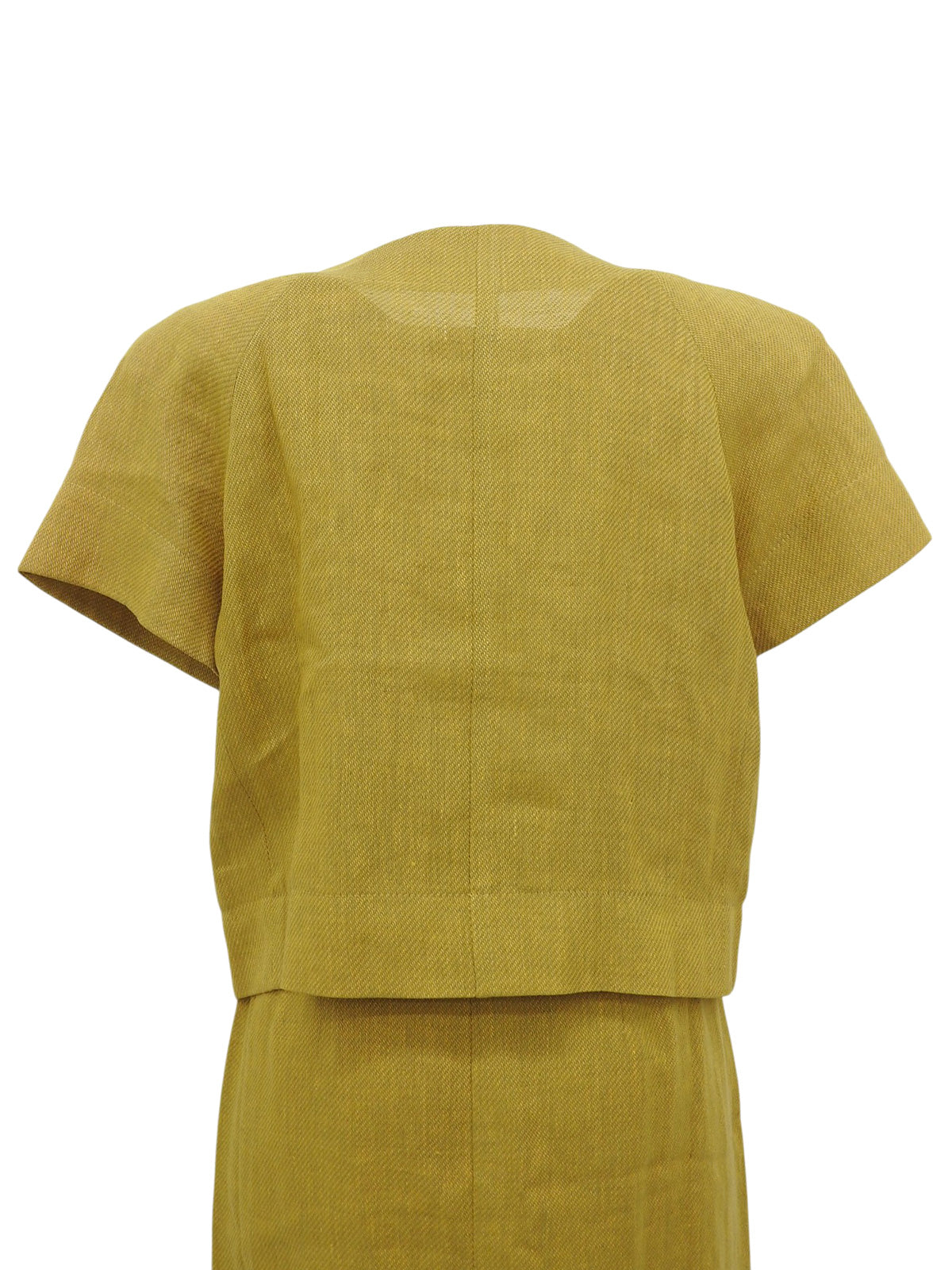 リネンセットアップ マスタード