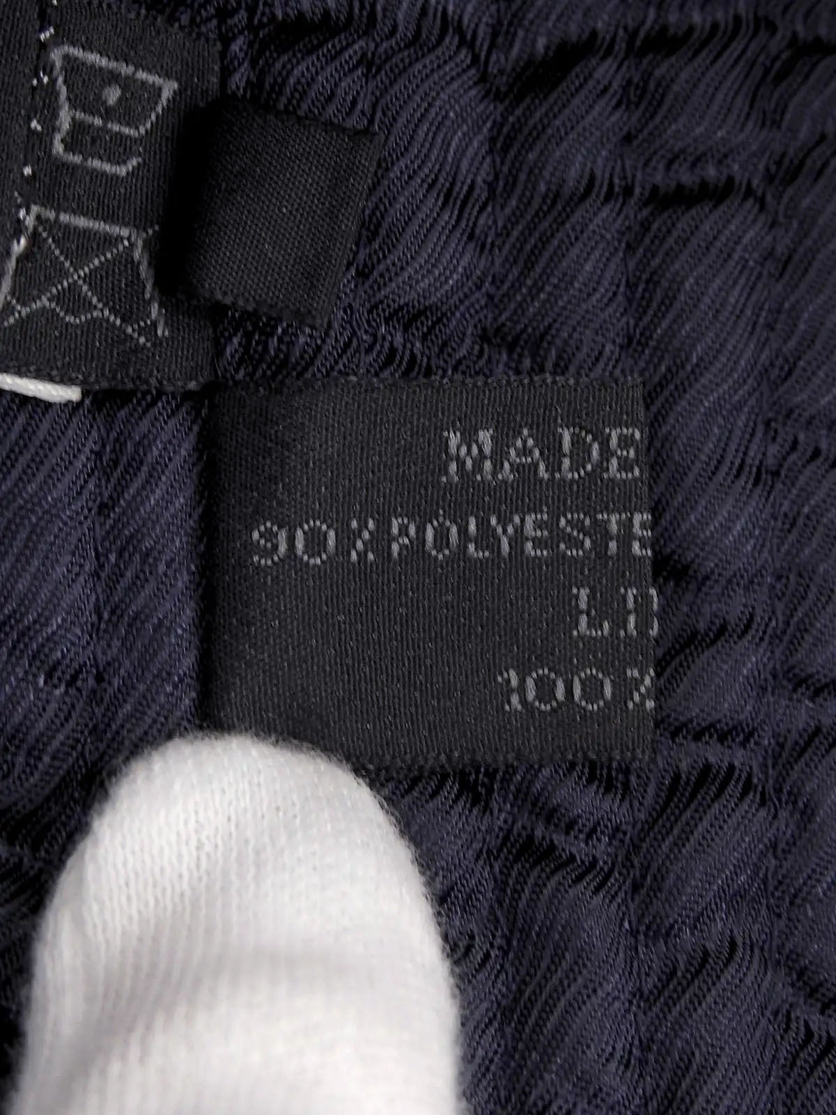 Single-breasted jacket in dark navy