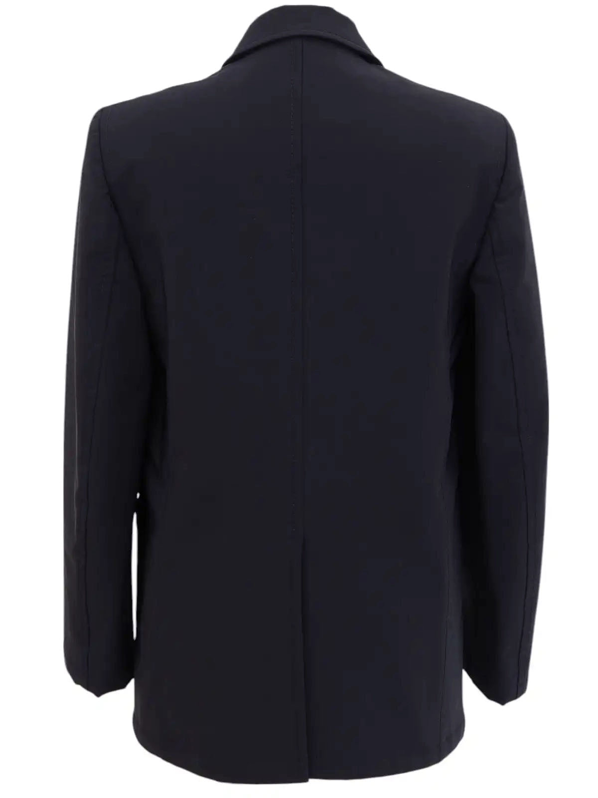 Single-breasted jacket in dark navy