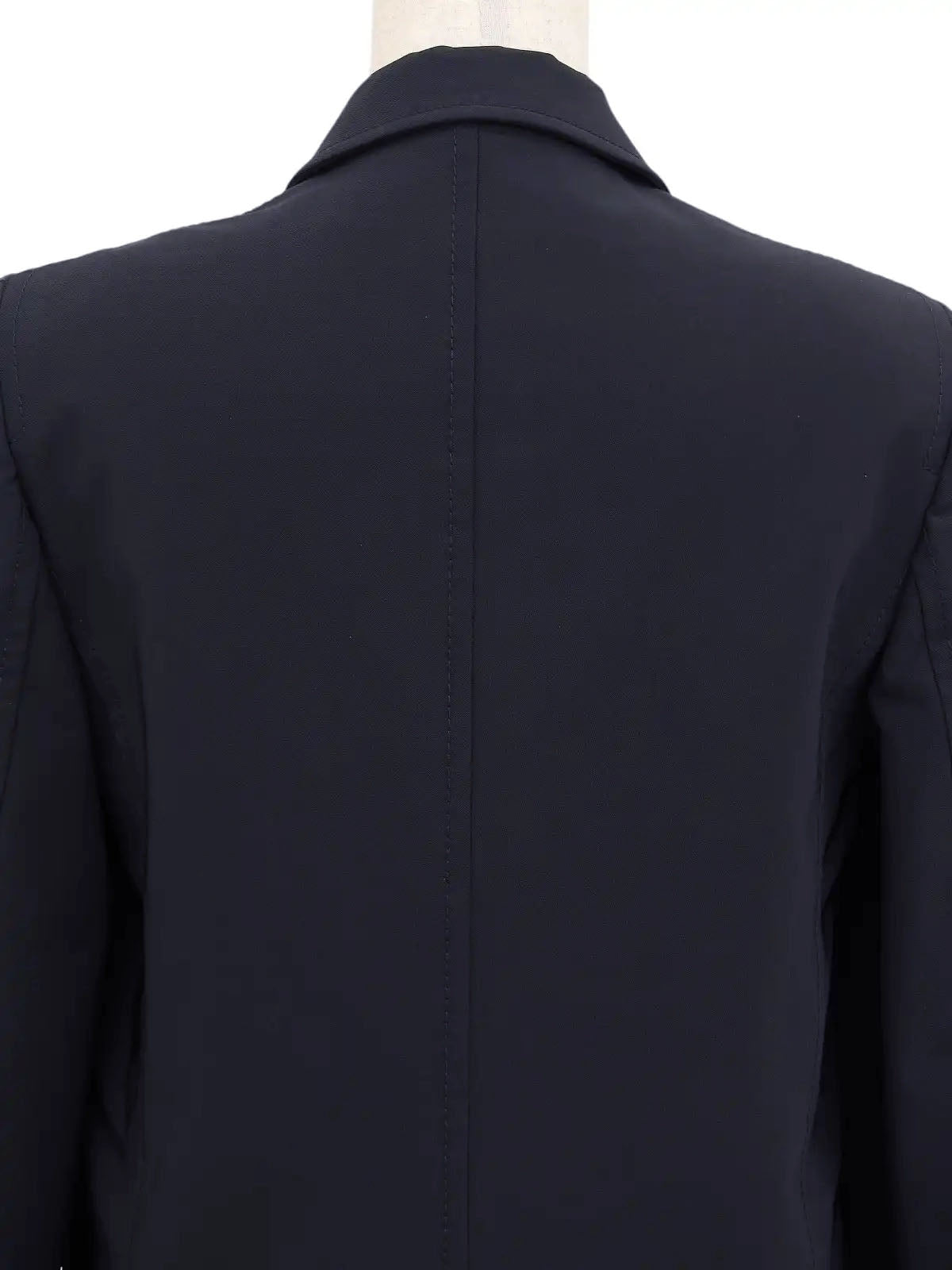 Single-breasted jacket in dark navy