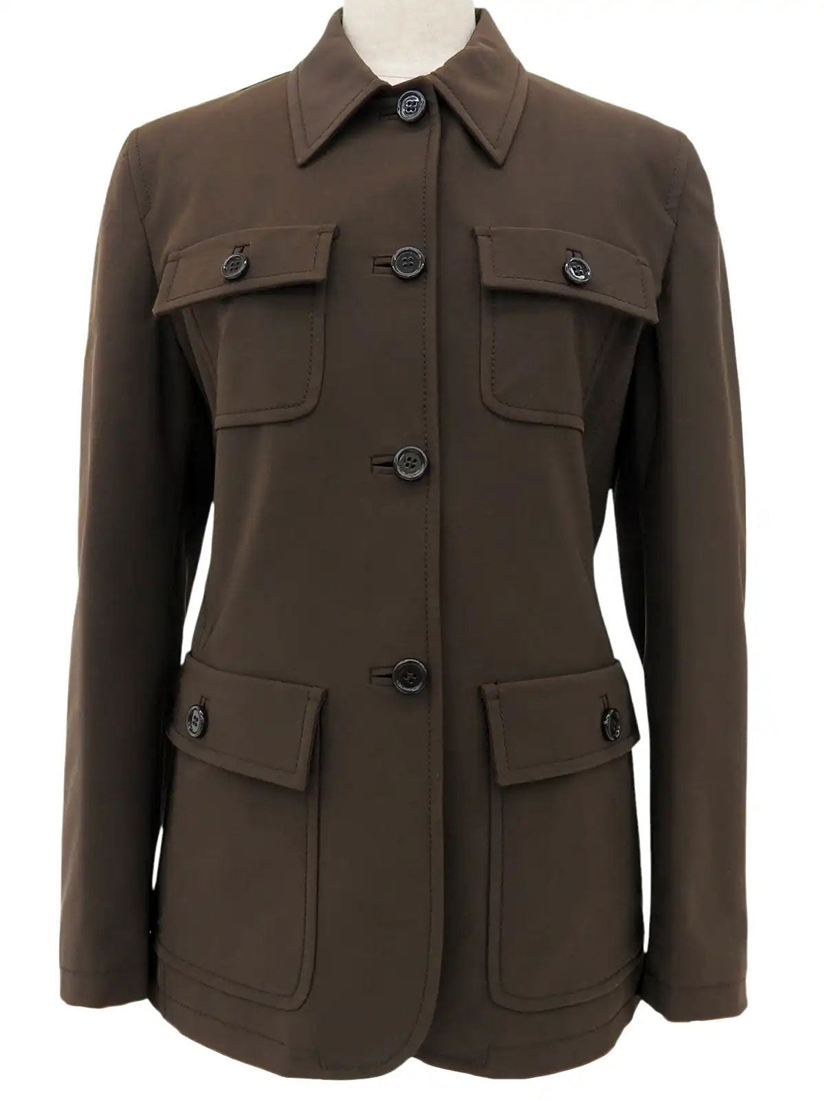 Brown nylon jacket