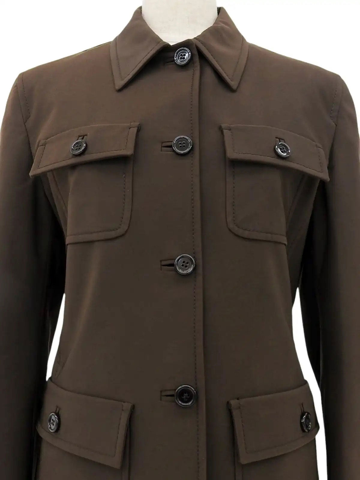 Brown nylon jacket