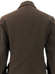 ナイロンジャケット　ブラウン