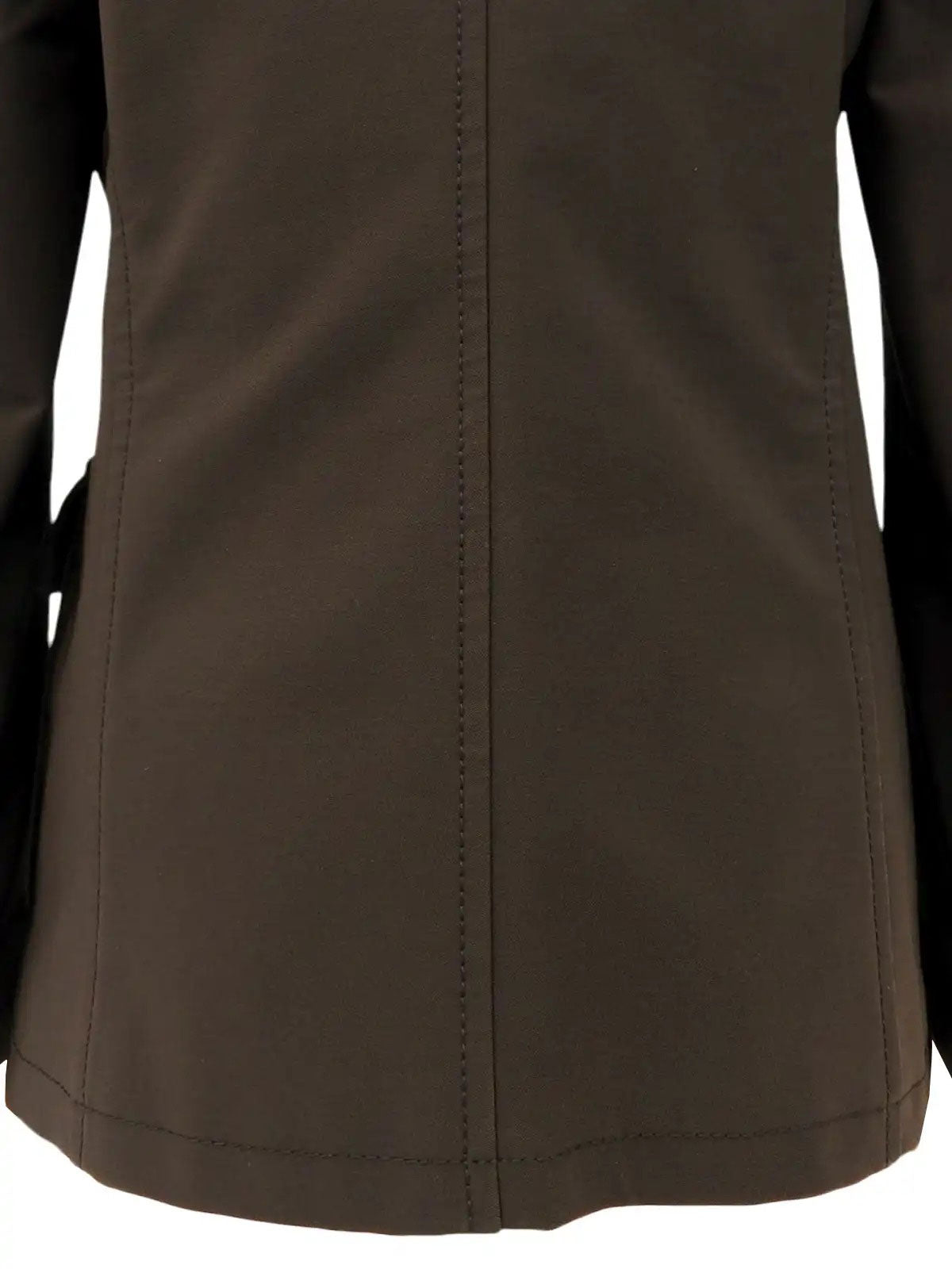 ナイロンジャケット　ブラウン