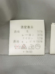 ヘリンボーンパターンジャケット ブラック/ホワイト