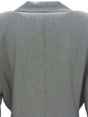 ヘリンボーンパターンジャケット ブラック/ホワイト