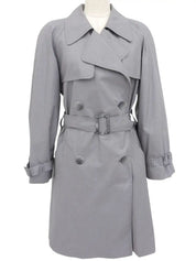 Design Button Coat Gray