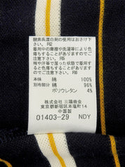 ボーダーパターンパーカー ブラック/マルチ