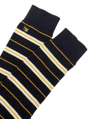 Border Pattern Hoodie Black/Multi