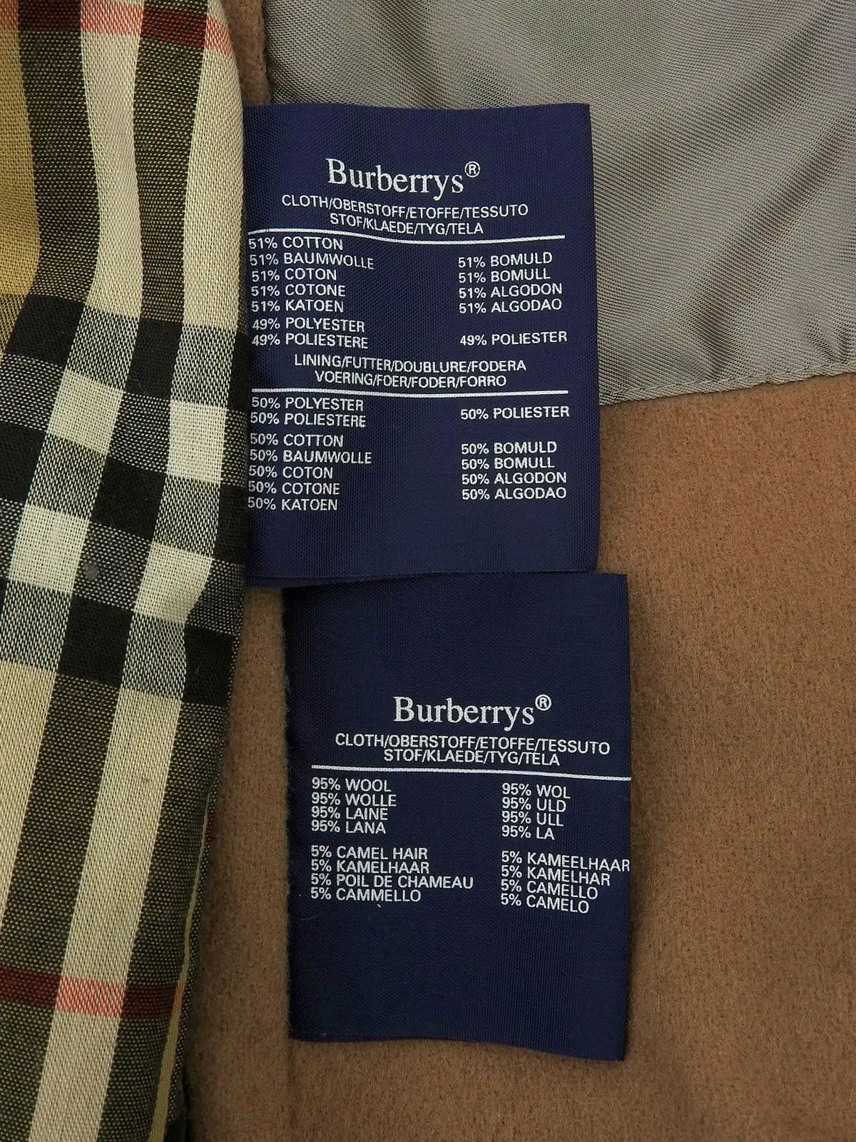 米色风衣