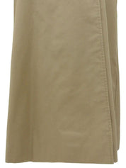 Beige trench coat