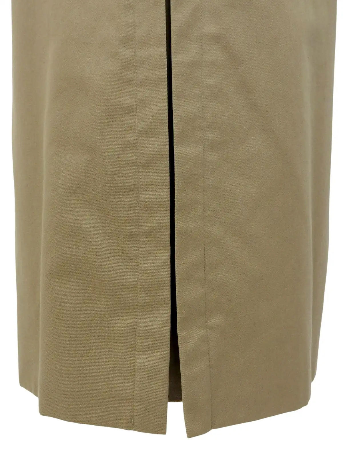 Beige trench coat