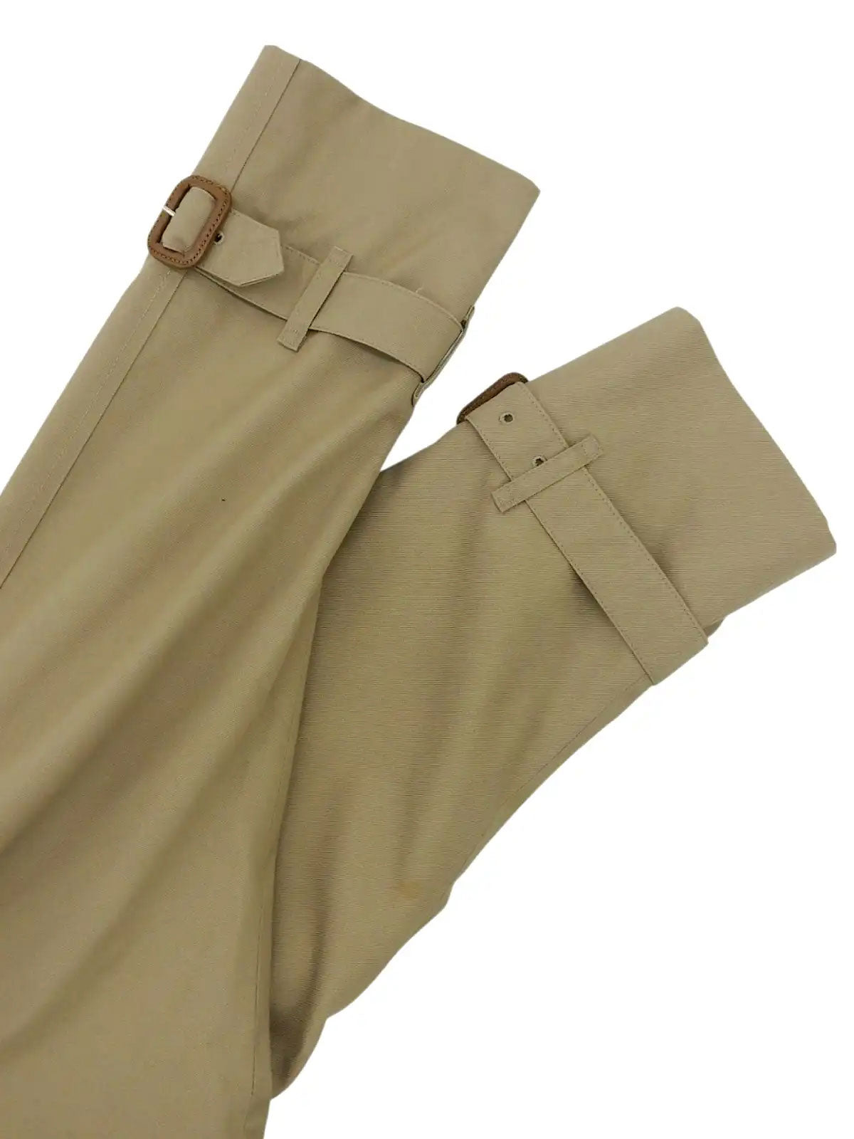 Beige trench coat