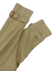 Beige trench coat