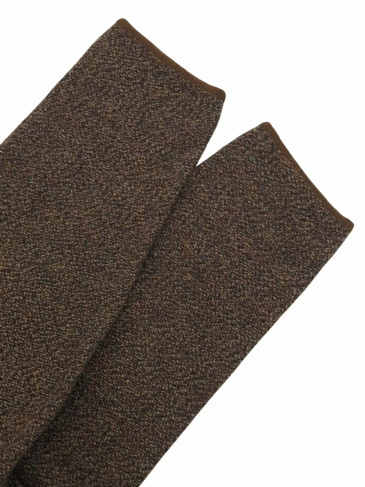 Wool logo button trim jacket in brown/multi