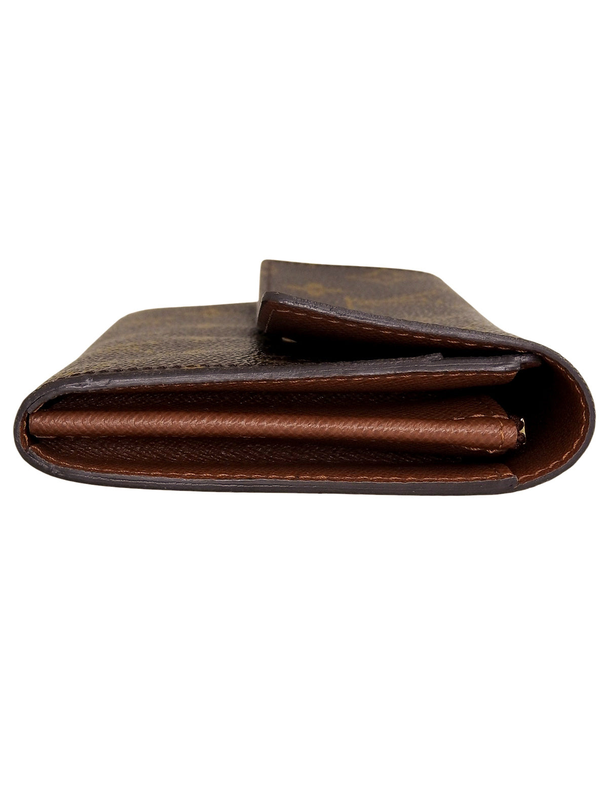 2003年製 キャンバスモノグラムポルトモネクレディ ブラウン