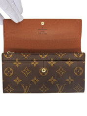 2003年製 キャンバスモノグラムポルトモネクレディ ブラウン