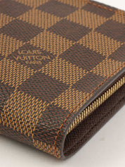 2003年製 キャンバスダミエロングウォレット ブラウン