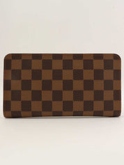 2003年製 キャンバスダミエロングウォレット ブラウン