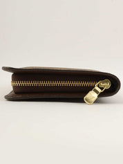 2003年製 キャンバスダミエロングウォレット ブラウン