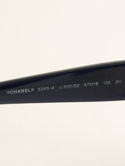 サイドカメリアCCマークサングラス ネイビー