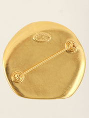 1996年製 ラウンドCCマークブローチ ゴールド