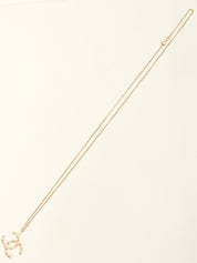 2004年製 ラインストーンCCマーククリアネックレス ゴールド/マルチ