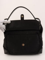 ブルガリブルガリロゴマニアワンショルダーバッグ ブラック