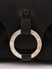 ブルガリブルガリロゴマニアワンショルダーバッグ ブラック