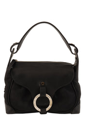 ブルガリブルガリロゴマニアワンショルダーバッグ ブラック