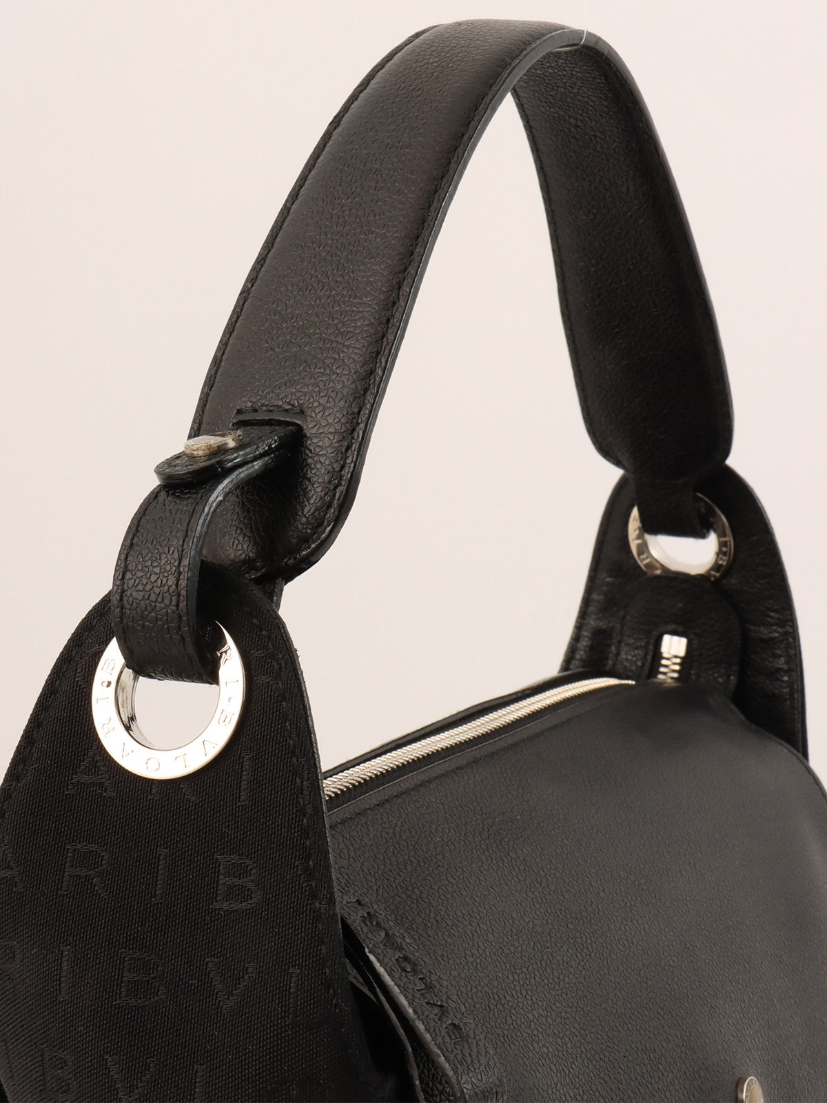 Bvlgari Bvlgari Logomania One Shoulder Bag Black