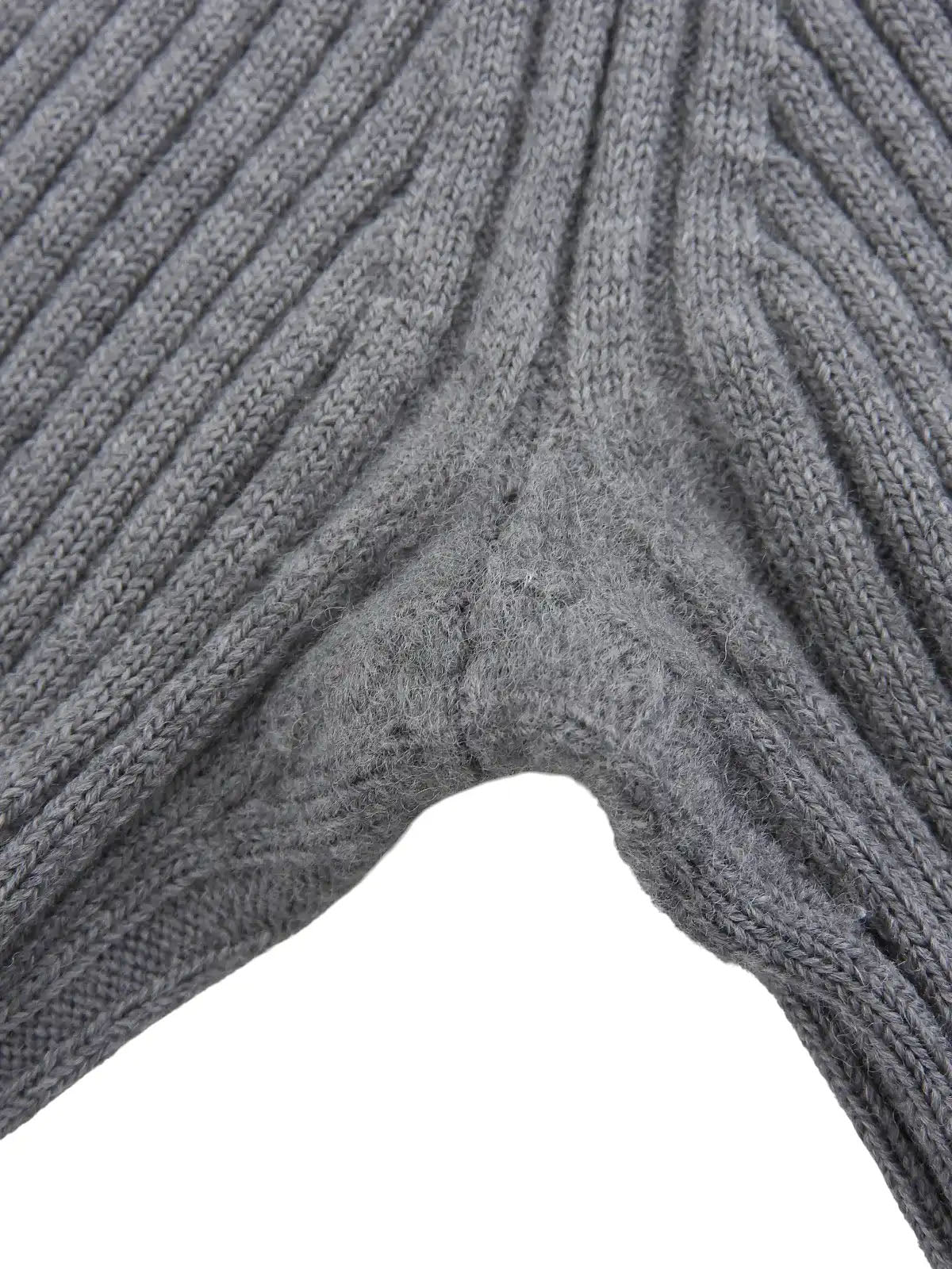 Macadam Stud Knit Top in Grey