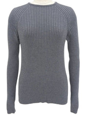 Macadam Stud Knit Top in Grey