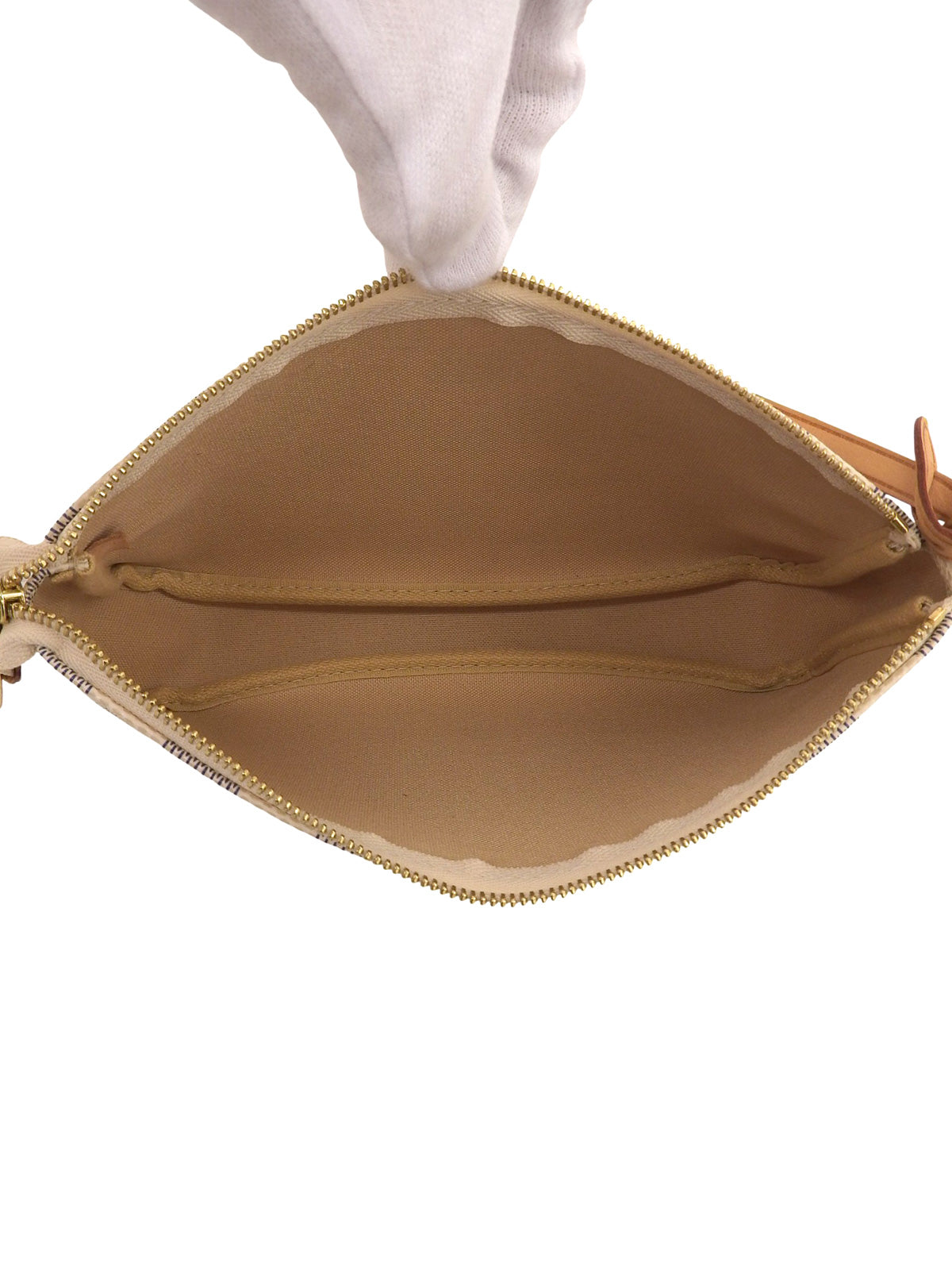 2010 Canvas Damier Accessory Azur