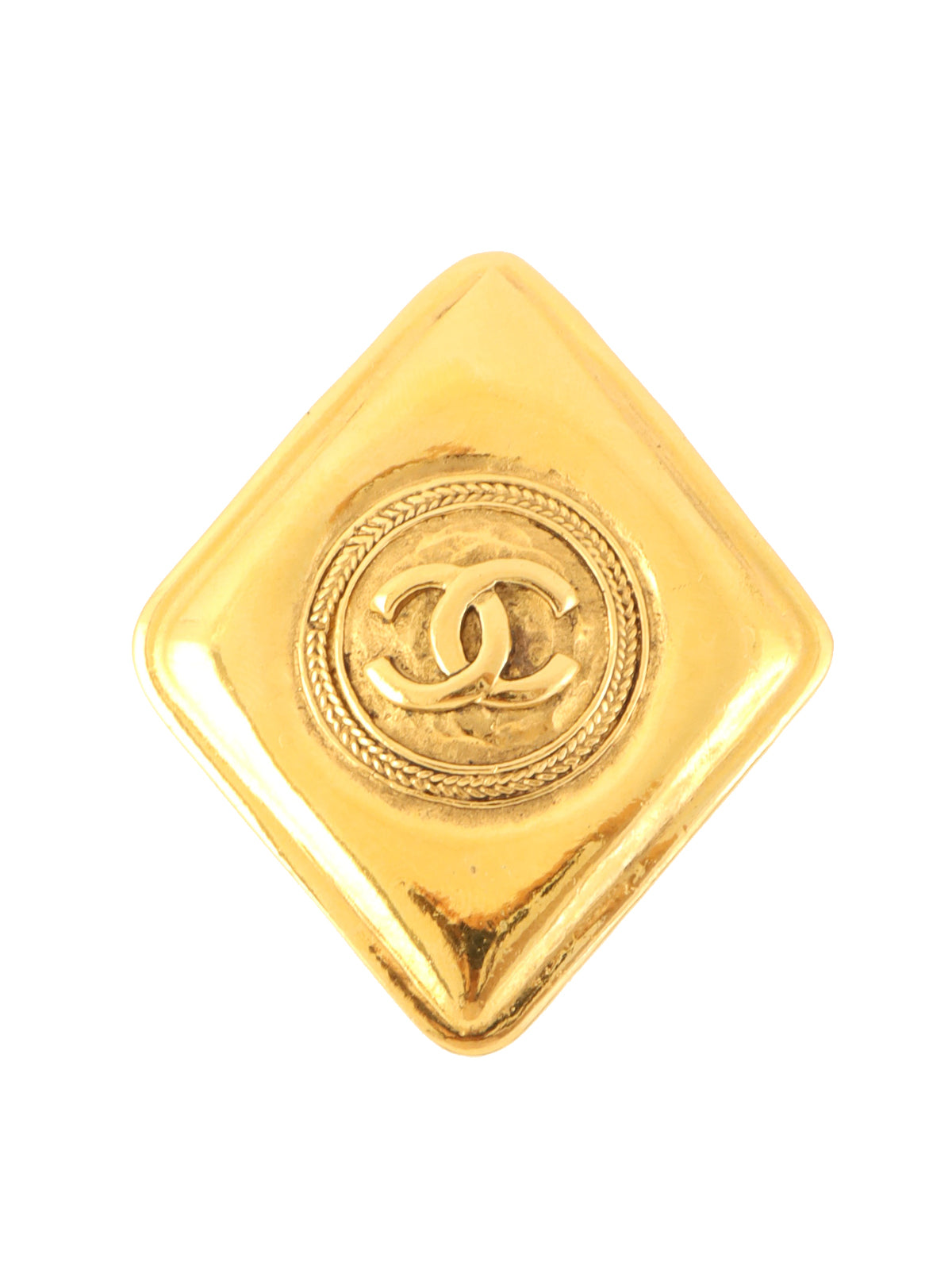 CC Mark 胸针 金色