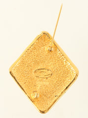 CC Mark 胸针 金色
