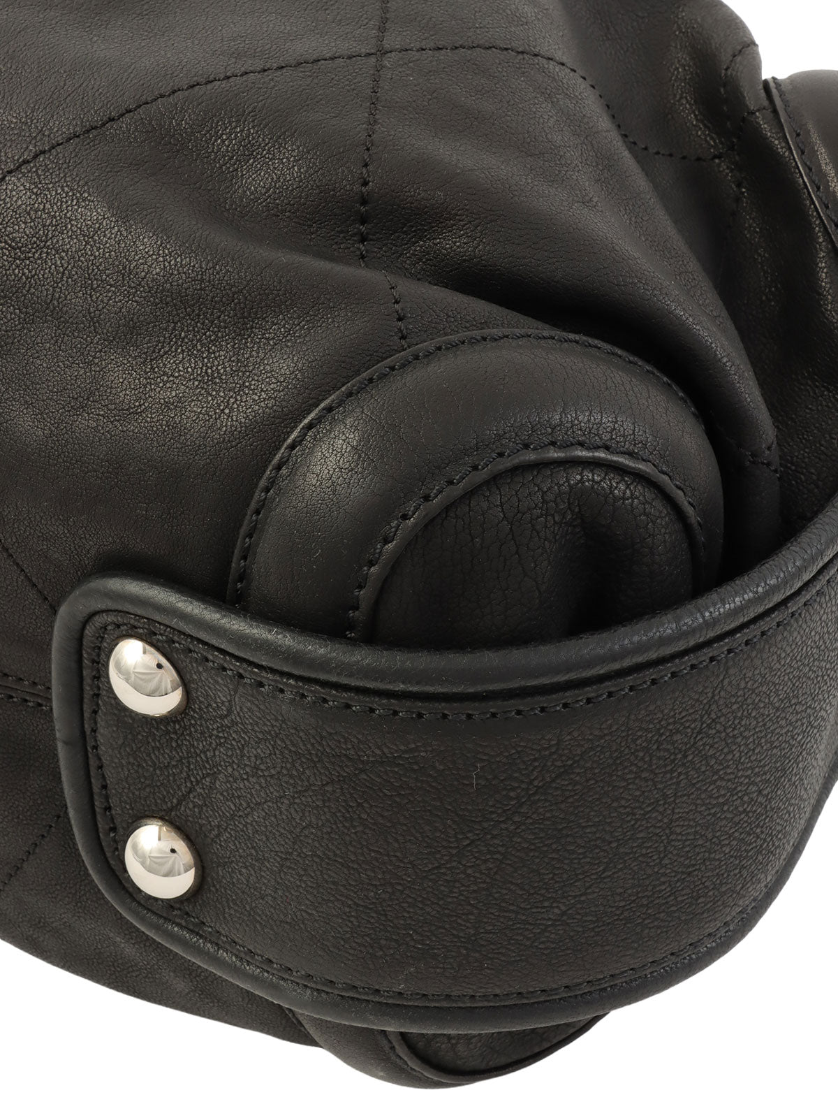 2005年頃製 CCマークチャームハンドバッグ ブラック