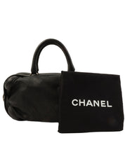 2005年頃製 CCマークチャームハンドバッグ ブラック