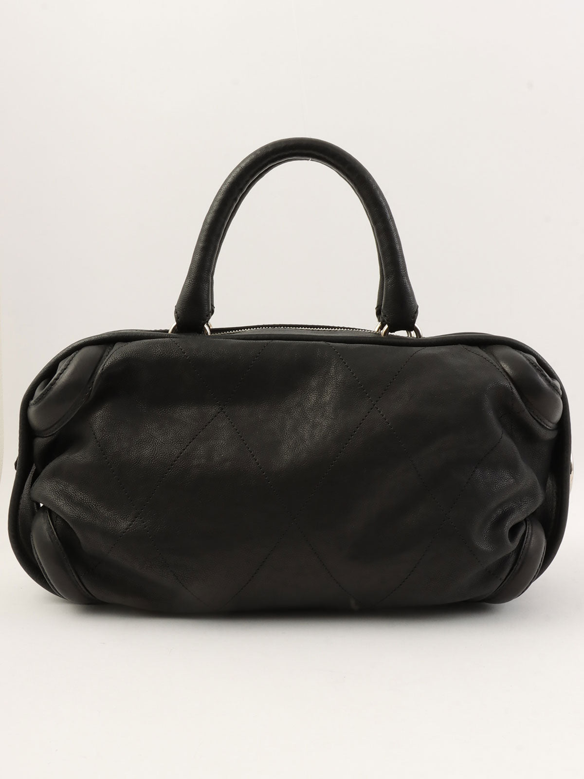 2005年頃製 CCマークチャームハンドバッグ ブラック