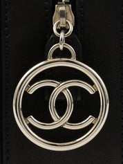 2005年頃製 CCマークチャームハンドバッグ ブラック