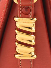 ベラスケスショルダーバッグ コーラルレッド