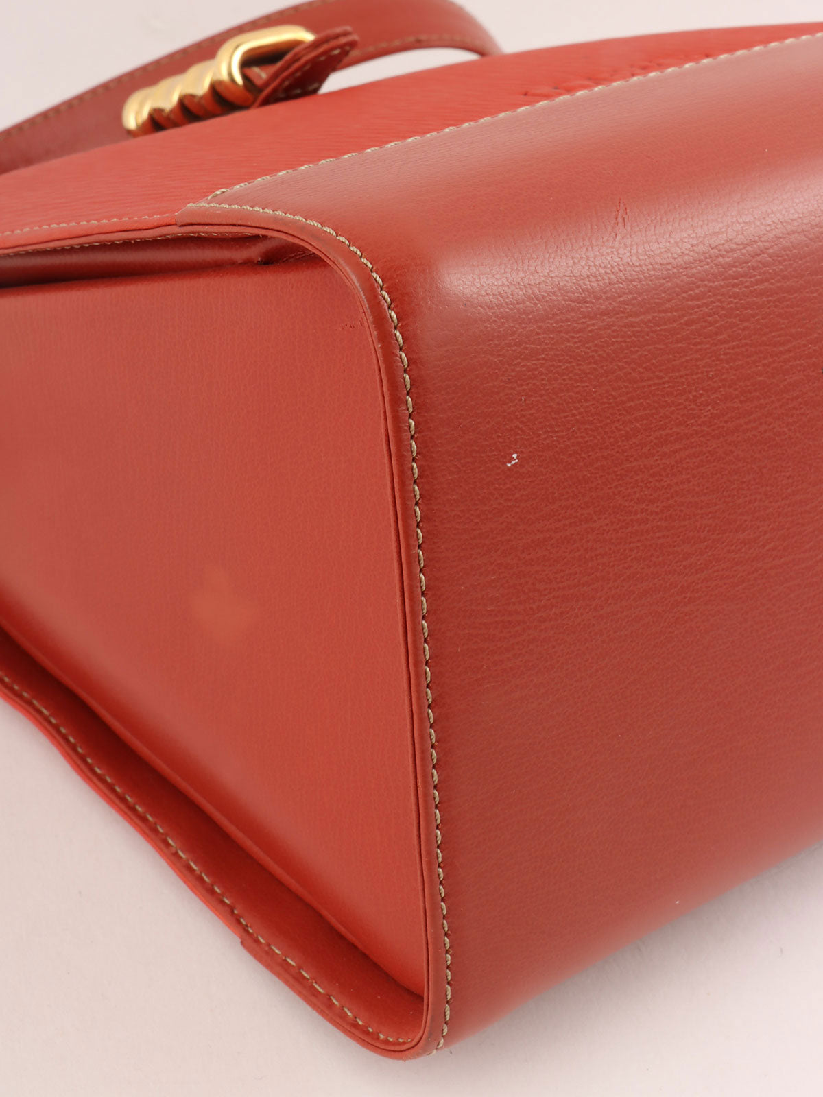 ベラスケスショルダーバッグ コーラルレッド