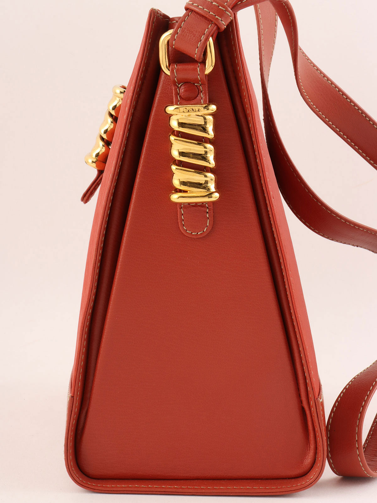 ベラスケスショルダーバッグ コーラルレッド