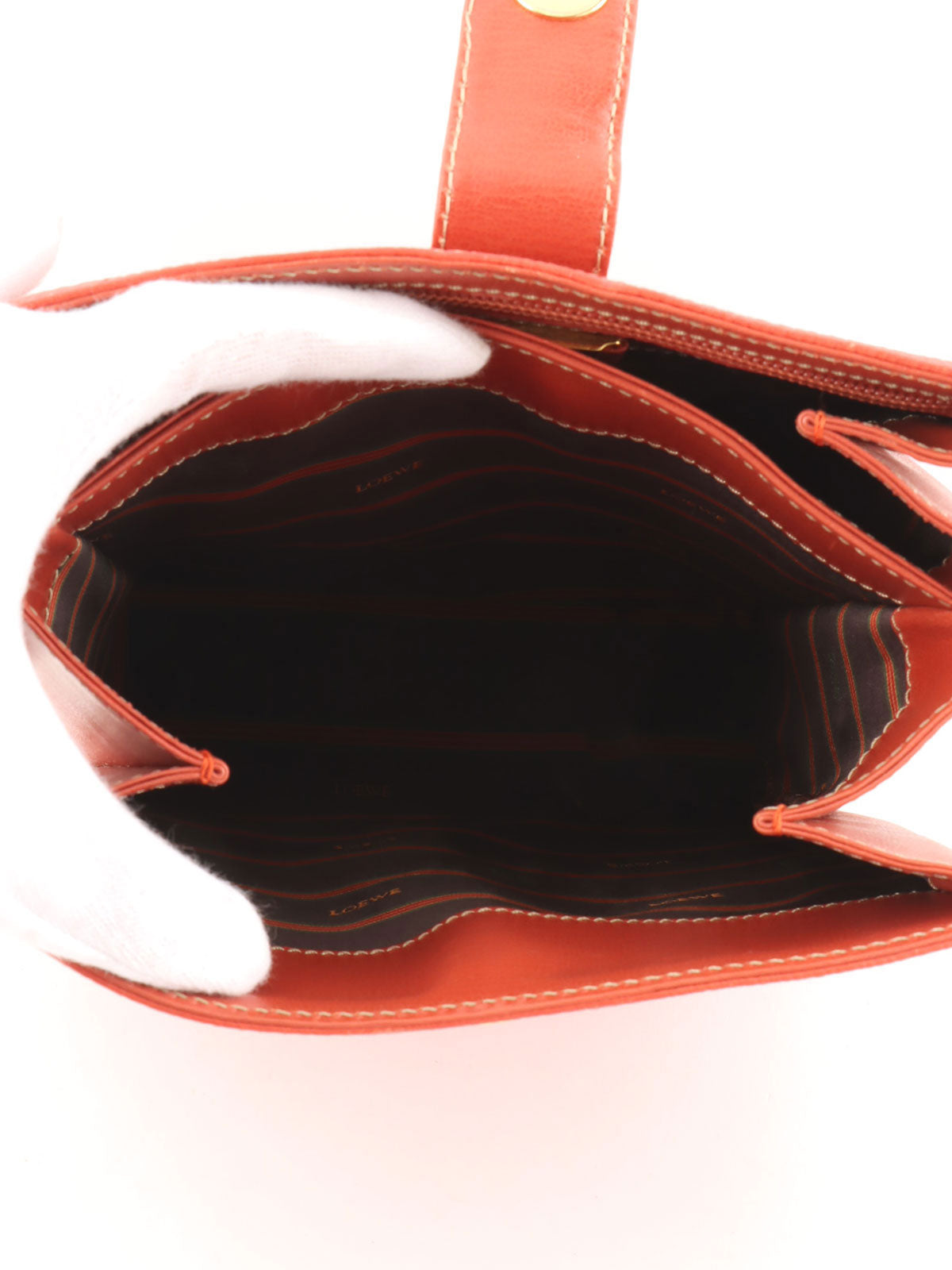 Velázquez shoulder bag in coral red