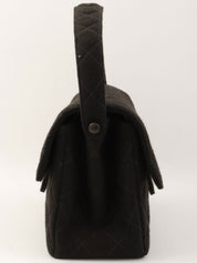 1997年頃製 コットンダブルフェイスCCターンロックハンドバッグ ブラック