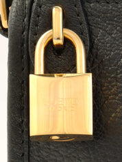 ロゴエンボスミニハンドバッグ ブラック